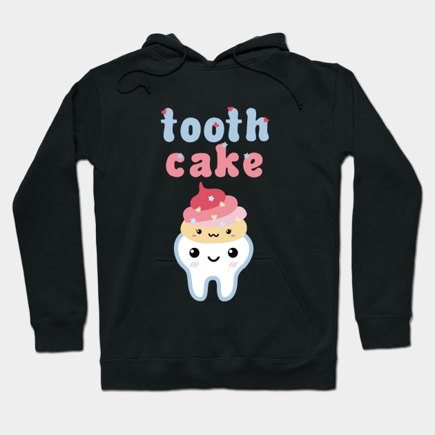 ToothCake Hoodie by diddylla